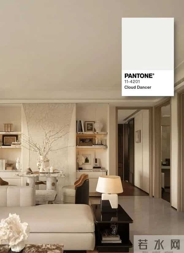 2026年度流行色:云上舞白,太美了!