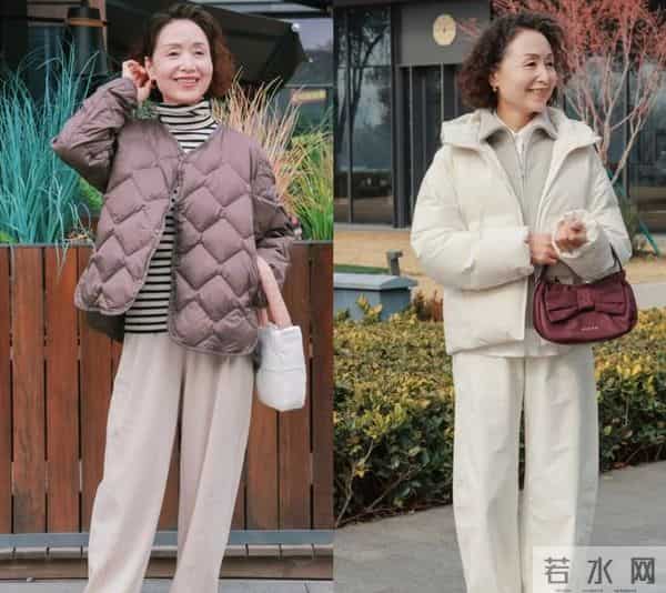 被上海阿姨的“羽绒服叠穿”惊艳了,回头率高还保暖,特洋气减龄