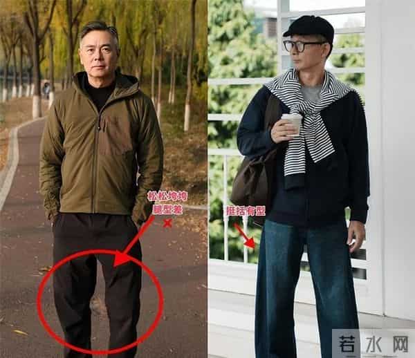 男人年纪大了，穿牛仔裤要牢记“3穿3不穿”，才时尚又有型