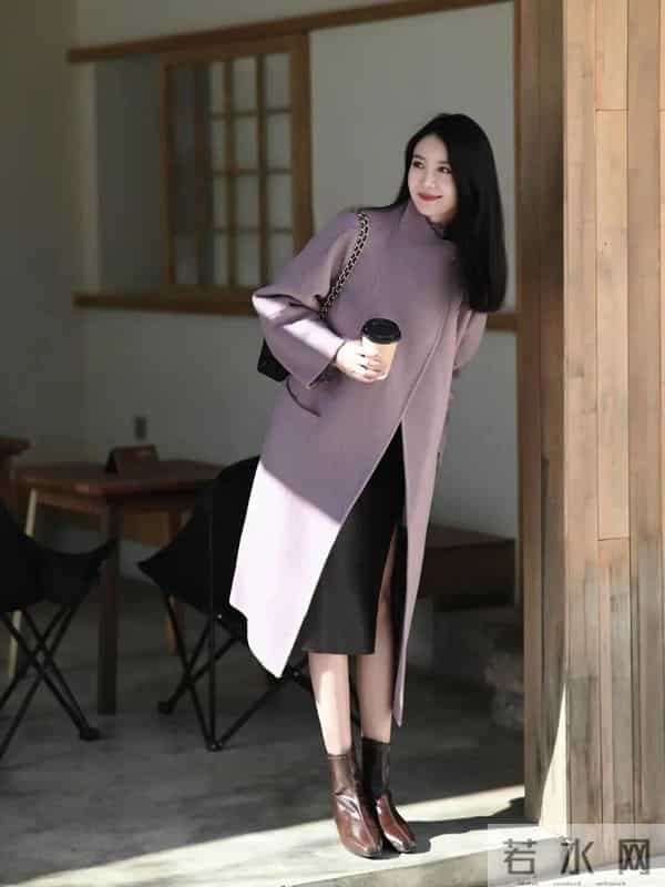 紫气东来，冬日的温柔，是高级灰紫色