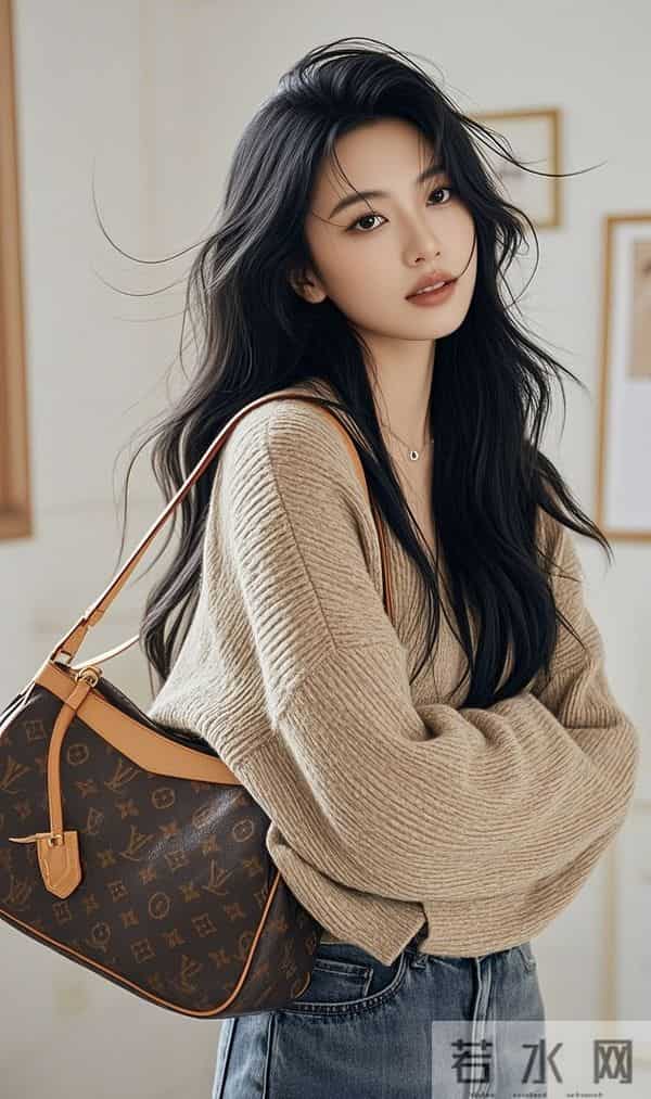 秋日奶茶棕穿搭，松弛感美人的日常氛围感