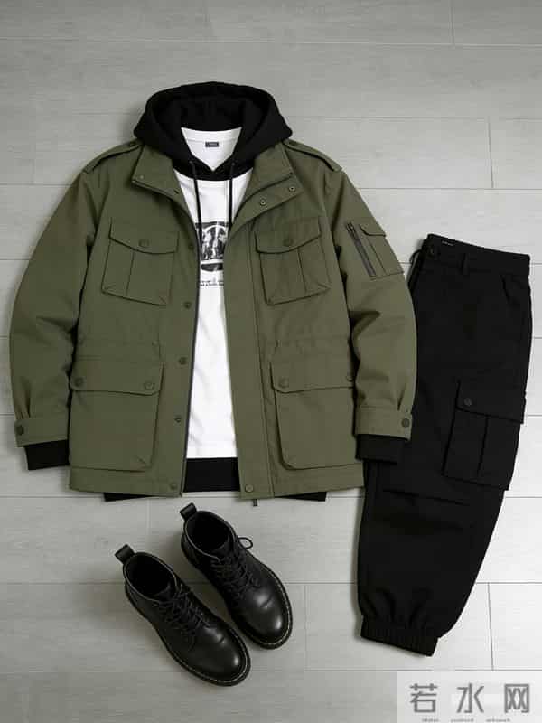 冬季男生「高级感配色」图鉴：10套不挑场合的穿搭模板