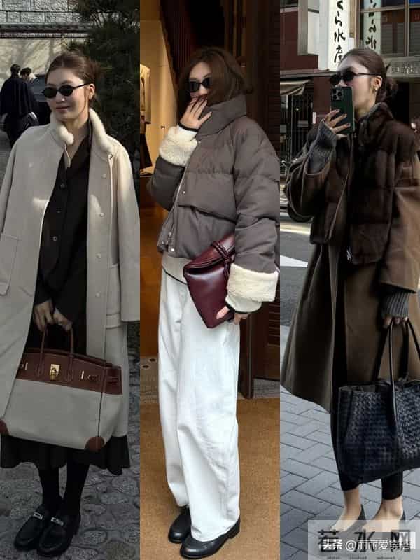 秋冬不用费力穿好看:大衣-皮草-针织,每套都戳中审美