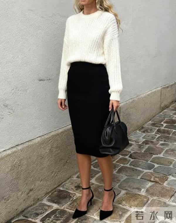 纯色毛衣买来不会搭?这 10 套 “简约高级公式”,照着穿就赢了