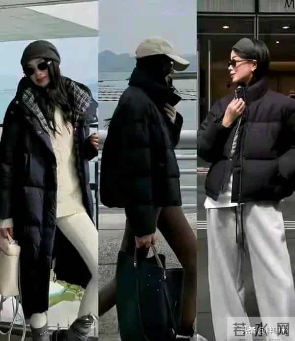 羽绒服穿搭，既能暖到心坎里，又能悄悄藏肉！