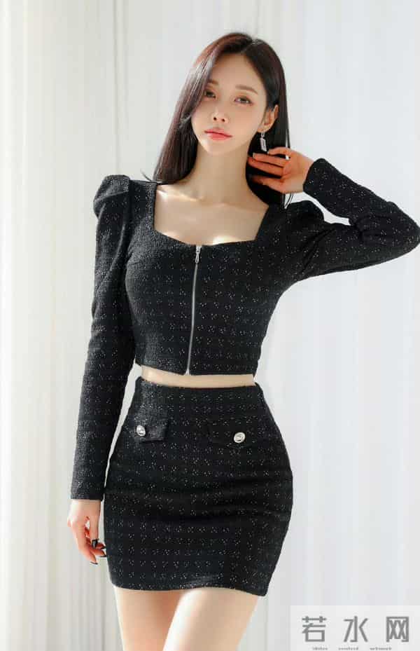 黑钻小香风｜是柔光里的冷艳甜姐