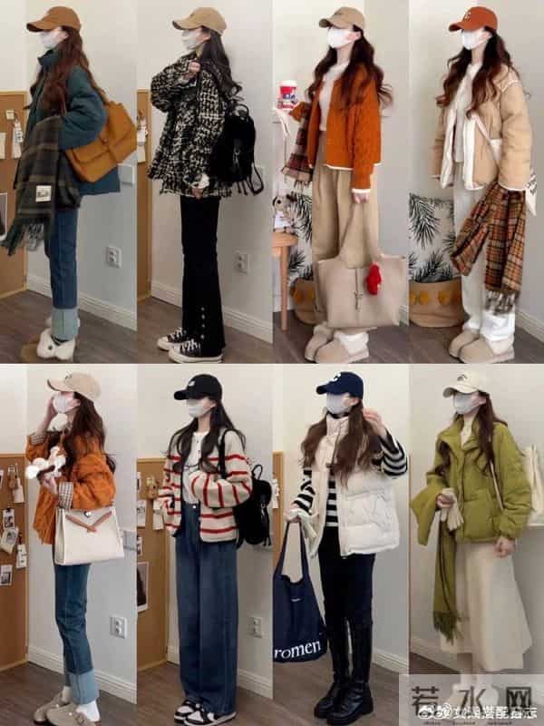 秋冬日常穿搭，简简单单就好