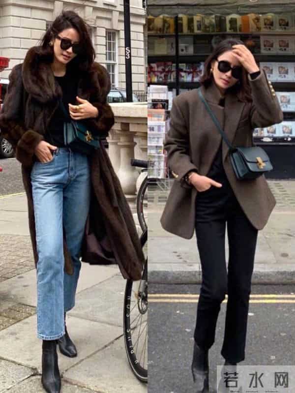 冬日松弛感通勤复古混搭穿搭法 随性精致两不误