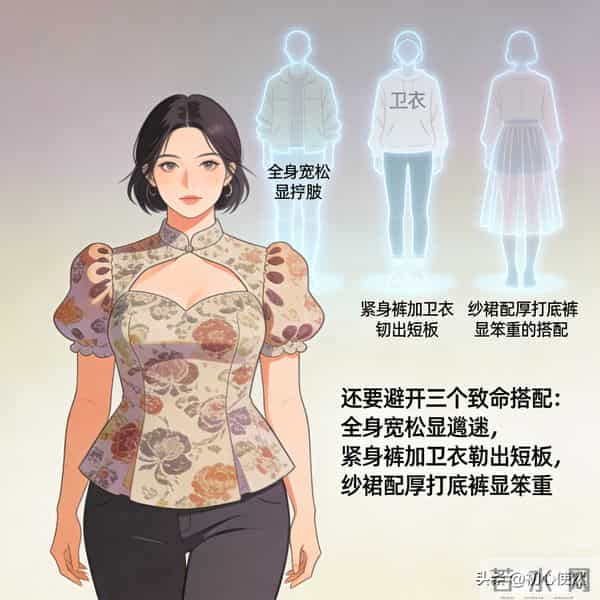 梨形穿牛仔裤必卡腿？7个穿搭技巧让胯部不抢镜