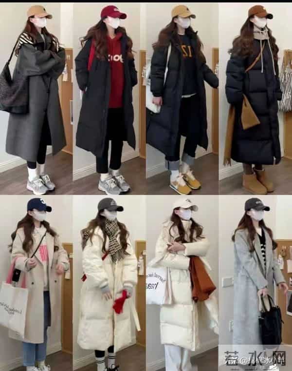 冬日通勤穿搭，温柔系女生的穿搭模板！