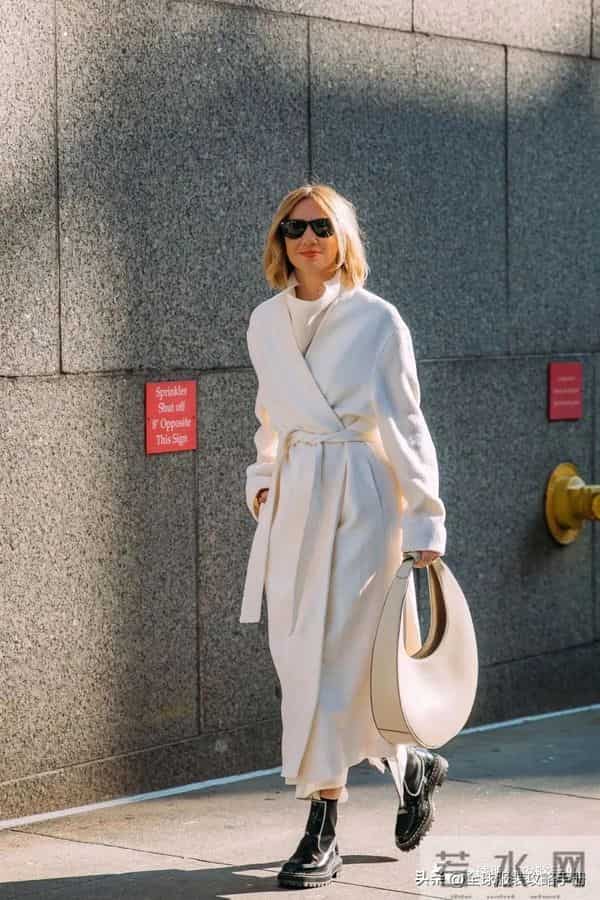 冬天穿白色，太显高级了！