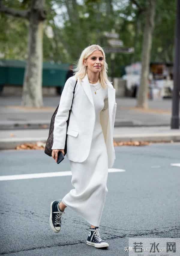冬天穿白色，太显高级了！