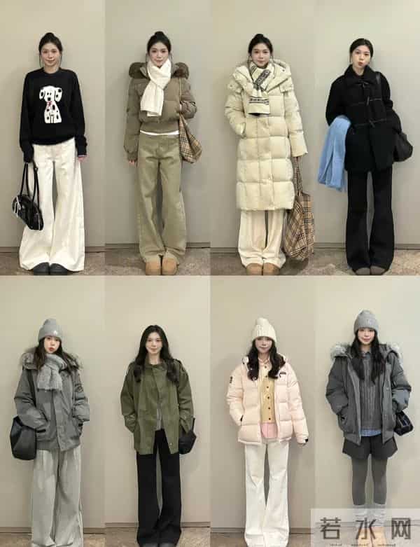 一周穿搭合集 这个冬天就这样穿