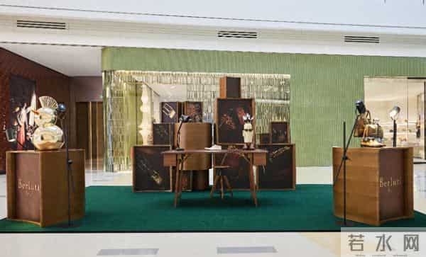 Berluti Scritto鎏辉工艺限时尊享工坊 亮相深圳万象城
