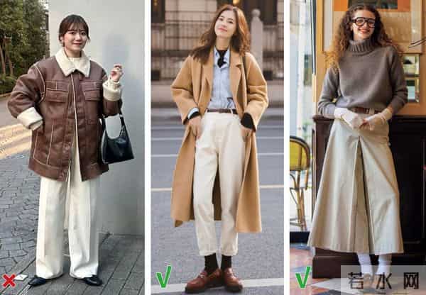 秋冬别在穿瑜伽裤了,换成这3种下装穿搭,时髦保暖关键很显腿细
