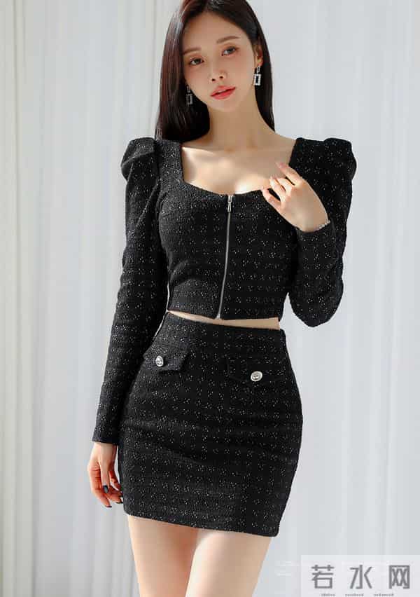 黑钻小香风｜是柔光里的冷艳甜姐