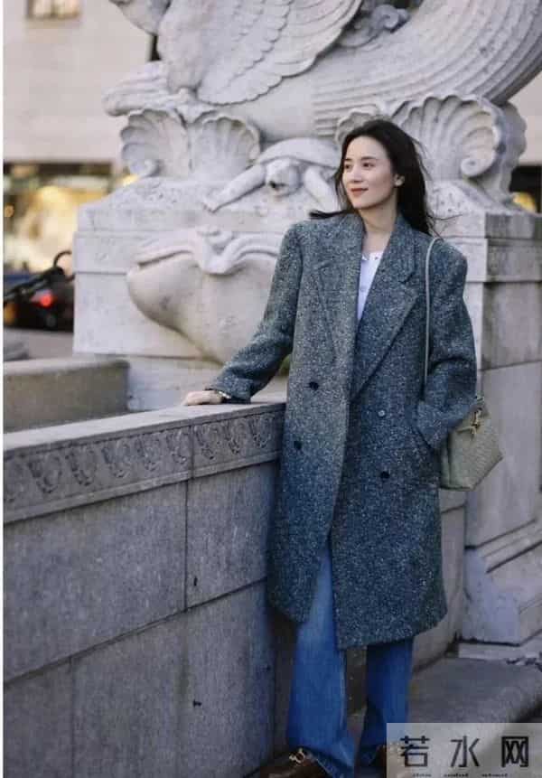 大衣+牛仔裤,冬日轻松又时髦!