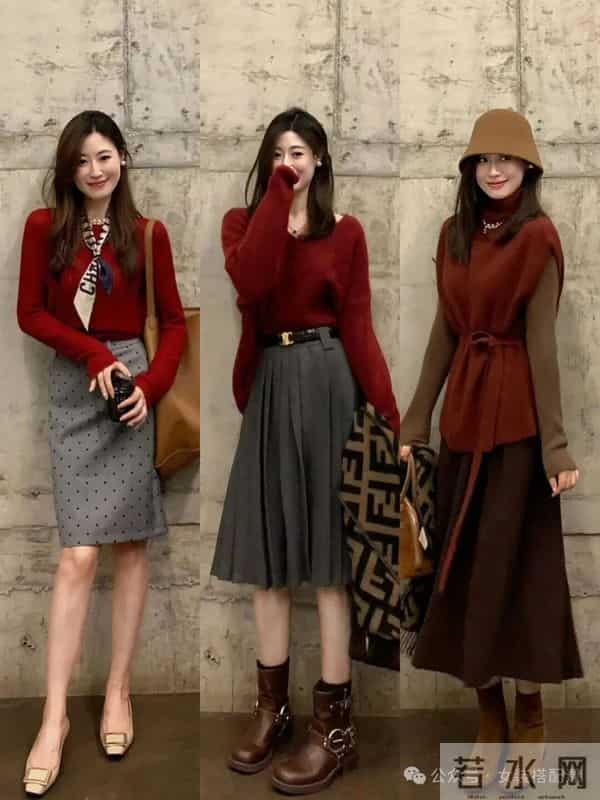 这组穿搭公式太哇撒了，适合秋冬氛围感的穿衣搭配赶紧学起来