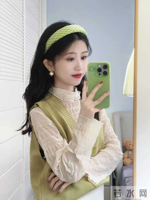 戴发箍真的会变漂亮,配饰点亮穿搭,美的不一样!