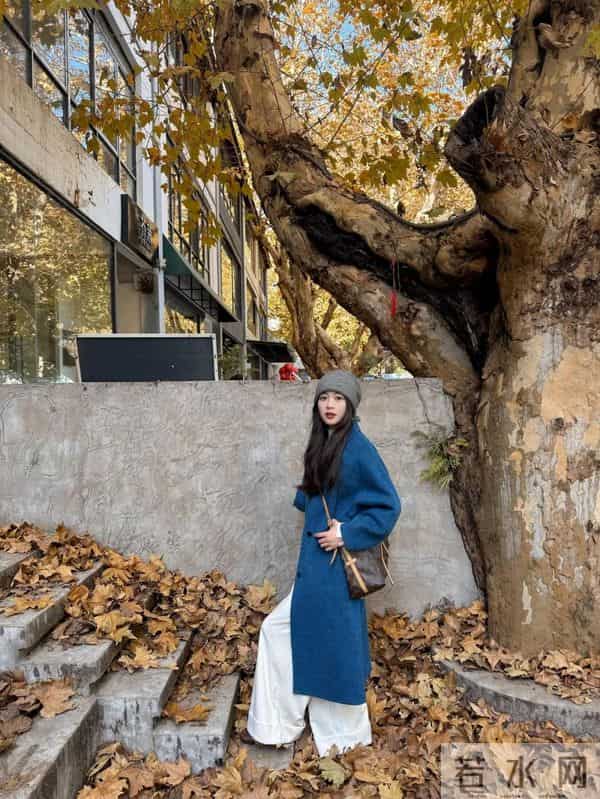 “大衣+阔腿裤”今年很火的穿搭,高级又时髦