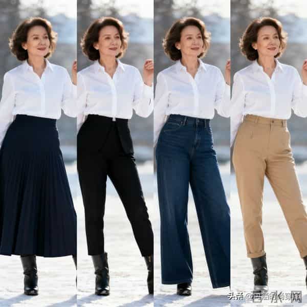 衣品开挂的秘诀：先选对裤子，再配上衣！这样穿，显瘦高级不费力