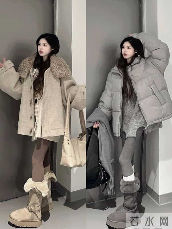 降温穿搭主打一个时尚保暖 属于北方人的冬日保暖时髦