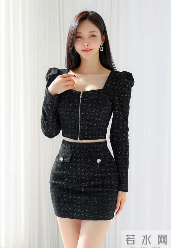 黑钻小香风｜是柔光里的冷艳甜姐