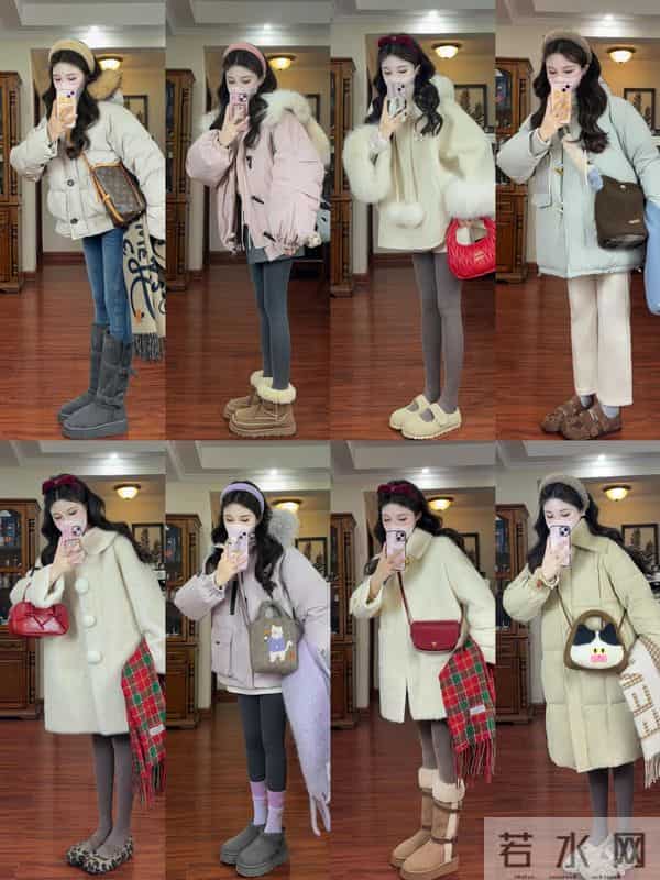 冬日多巴胺穿搭 给冬天来点颜色瞧瞧