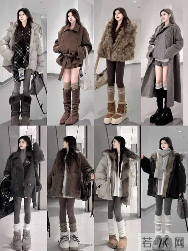 降温穿搭主打一个时尚保暖 属于北方人的冬日保暖时髦