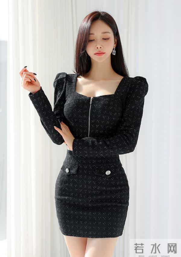 黑钻小香风｜是柔光里的冷艳甜姐