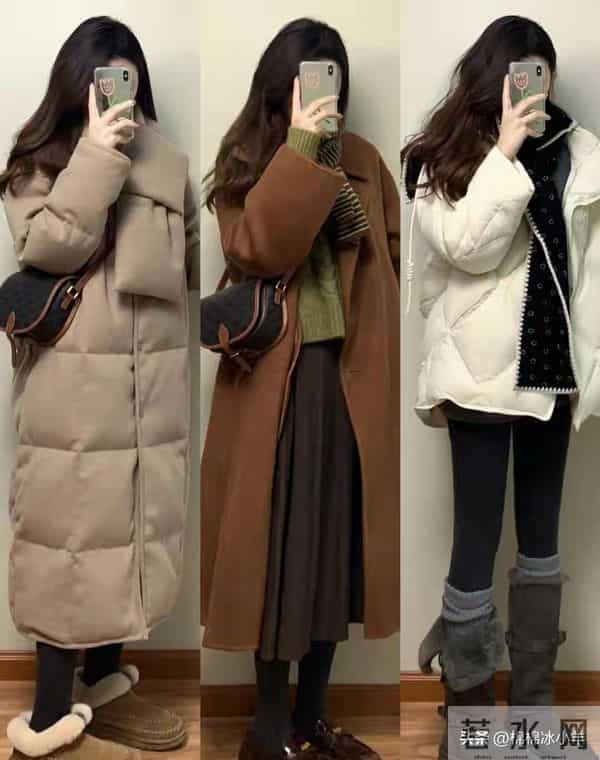 上宽下宽的穿法很时尚，展现风采又高级！