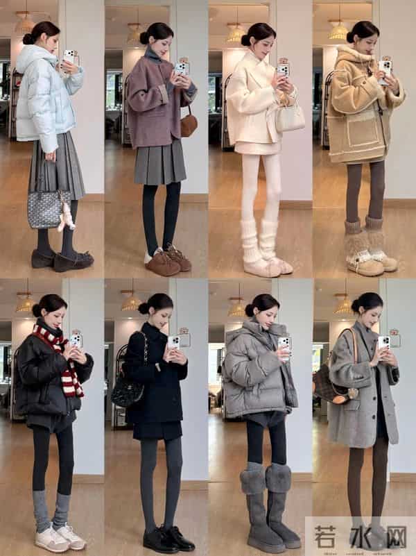 冬季别瞎买羽绒服了“10套穿搭”出门零下10度都不带怕的！