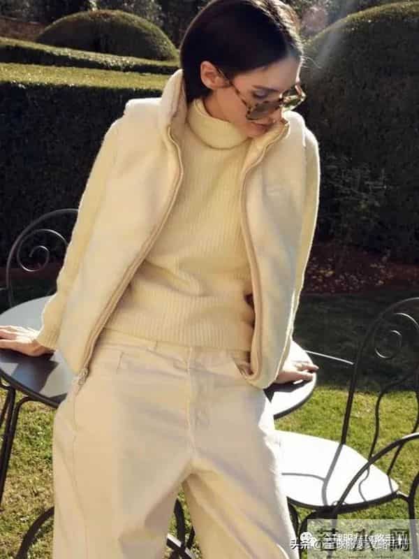 冬天穿白色，太显高级了！