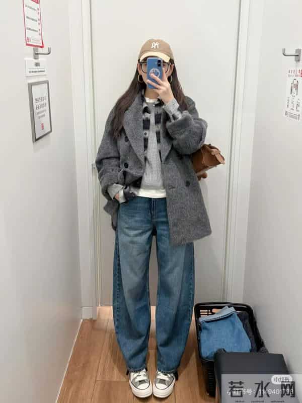 优衣库新品叠穿 这一套韩系慵懒氛围感拉满！好好看啊！