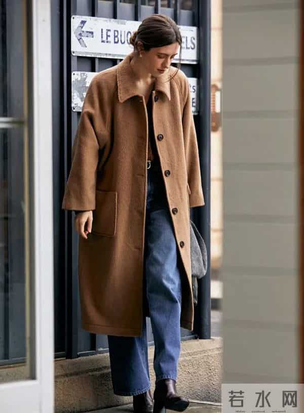 大衣+牛仔裤,冬日轻松又时髦!