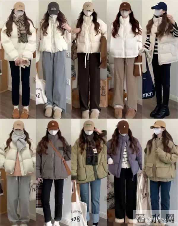 冬日通勤穿搭，温柔系女生的穿搭模板！