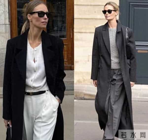 这个冬天“大衣＋毛衣”绝了，又暖又时髦