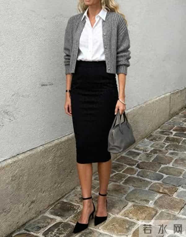 纯色毛衣买来不会搭?这 10 套 “简约高级公式”,照着穿就赢了