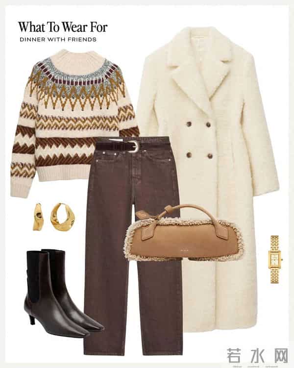 冬季大衣别乱穿！博主的「配色+内搭」模板照搬就美