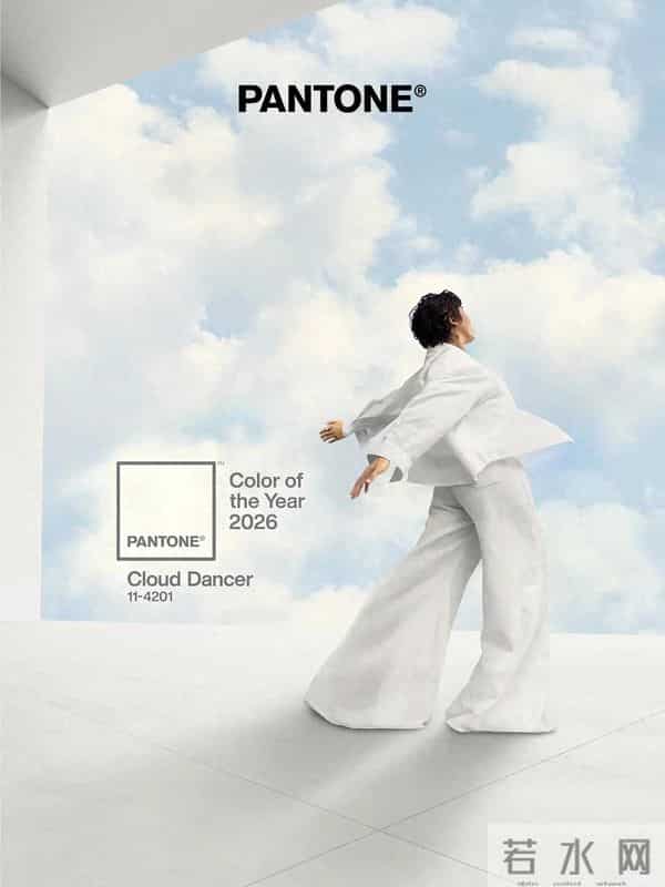 2026年度流行色:云上舞白,太美了!