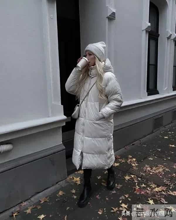 冬天穿白色，太显高级了！