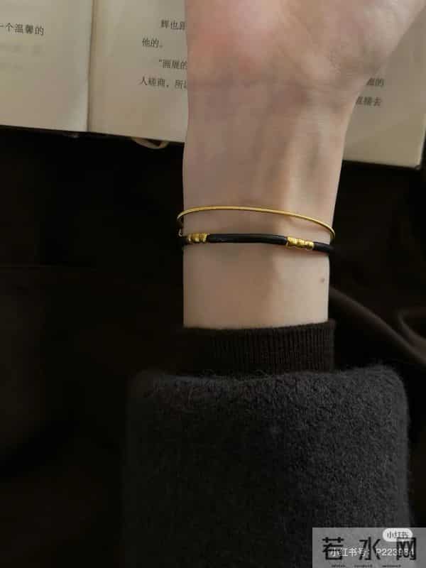 黄金新概念：不一样的金镯和手绳