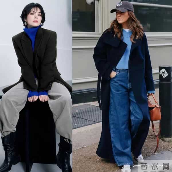 今冬穿“大衣＋毛衣”绝了，又暖又时髦