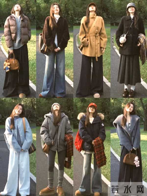 秋冬叠穿的技巧，让整体造型更加有层次感。