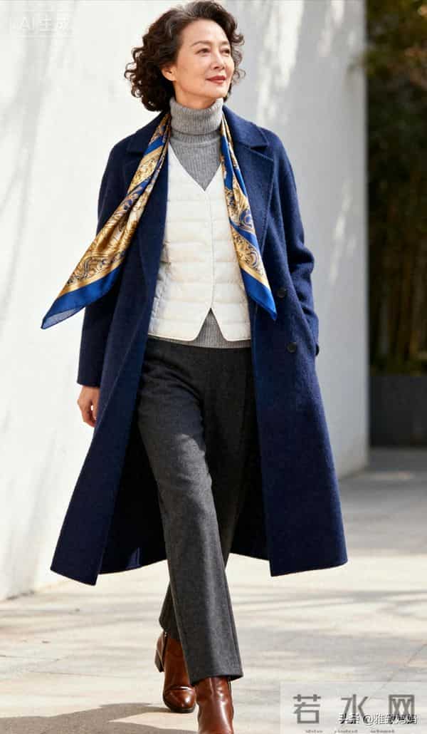天冷加衣！中年姐妹秋冬外套“一张图”选对指南，美得松弛又高级