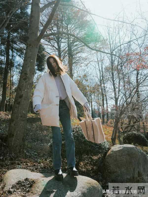 冬天穿白色，太显高级了！