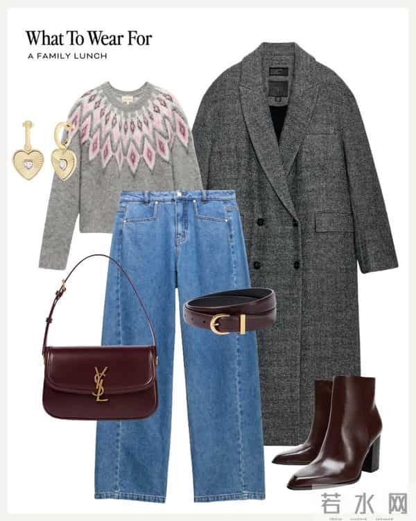 冬季大衣别乱穿！博主的「配色+内搭」模板照搬就美