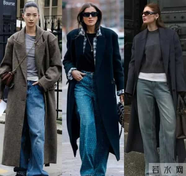 这个冬天“大衣＋毛衣”绝了，又暖又时髦