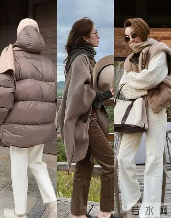 秋冬很火的“大地色系+松弛高级感”万能穿搭