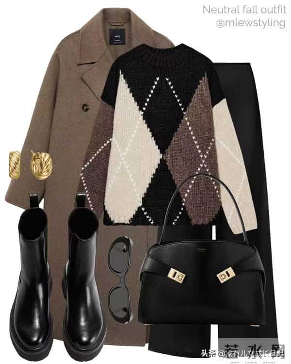 秋冬“极简高级感+松弛通勤风”万能穿搭｜职场出街都精致